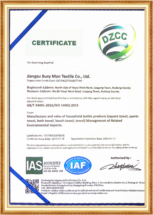 Certificado ISO14001